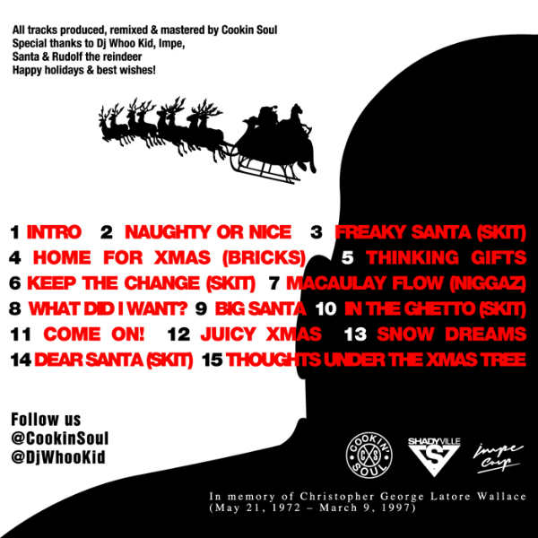 The Notorious B.I.G. & Cookin Soul – Ready For Xmas back cover