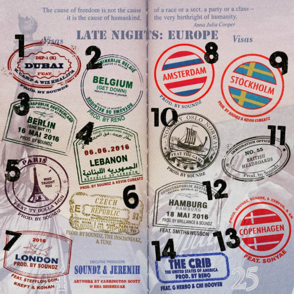 Jeremih – Late Nights Europe