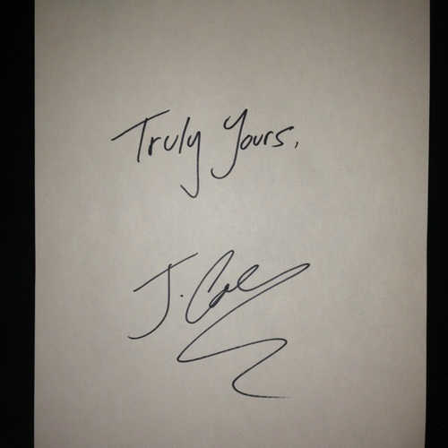 jcole trulyyours cover