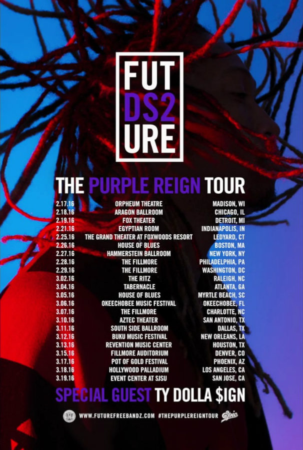 future purple reign tour