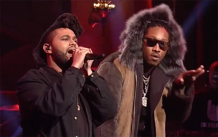 future the weeknd snl 2016