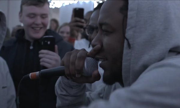 kendrick freestyle manchester