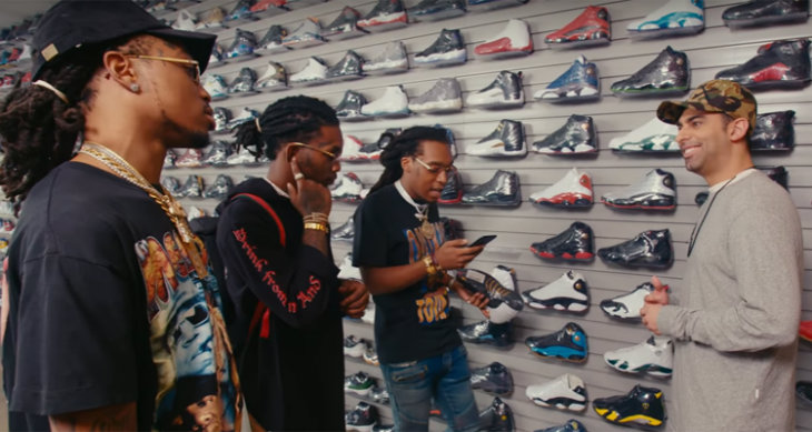 offset sneaker shopping